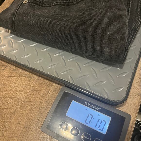 Wild Fable Black Denim Skirt Womens Size 6 Raw Hem Mini Coastal Cowgirl Western - Picture 7 of 7